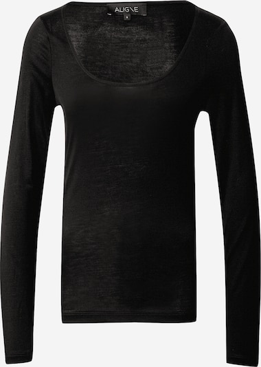 Aligne Shirt 'Amanda' in schwarz, Produktansicht