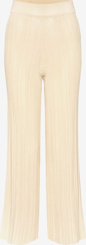 Orsay Wide leg Pants in Beige: front