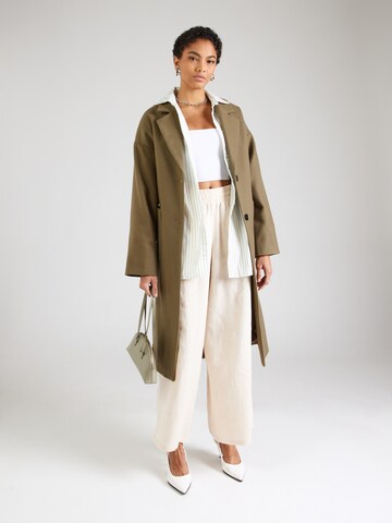 Wide leg Pantaloni 'CEILING 10' di DRYKORN in bianco