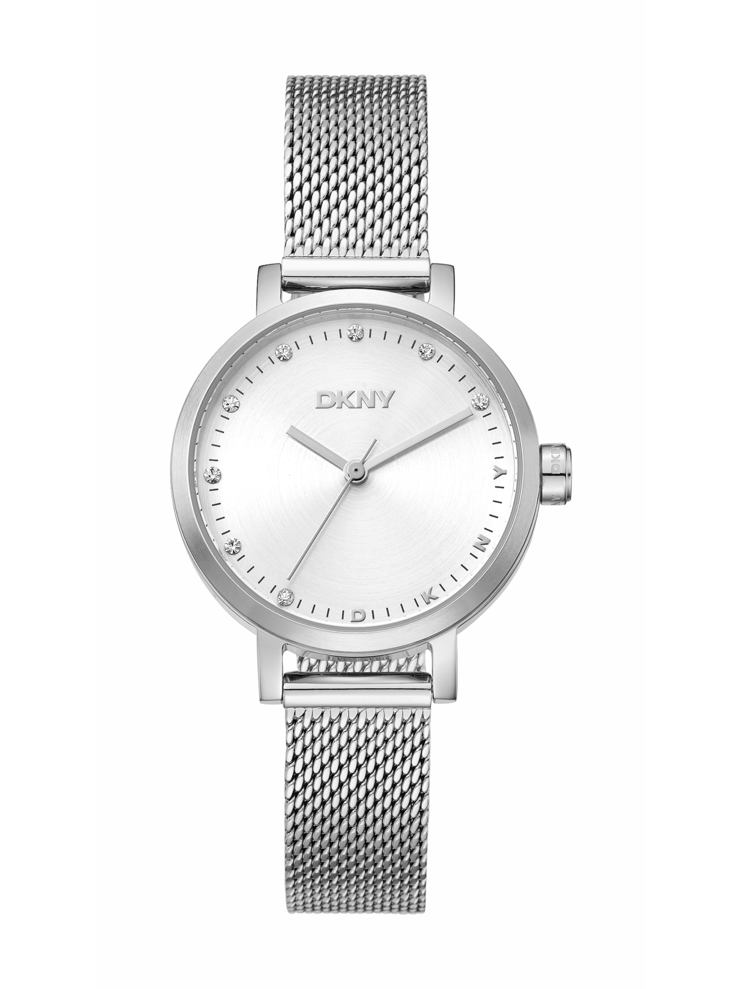DKNY Analog Watch 'Soho Mini' in Silver: front