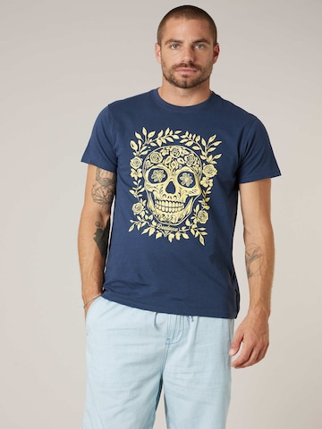 T-Shirt ' SKULITO ' Deeluxe en violet : devant