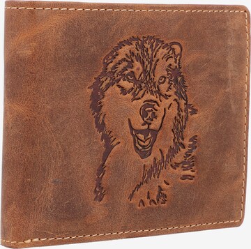 GREENBURRY Wallet in Brown: front