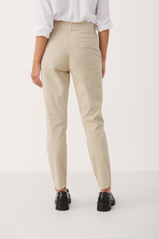 Coupe slim Pantalon 'Soffys' Part Two en beige