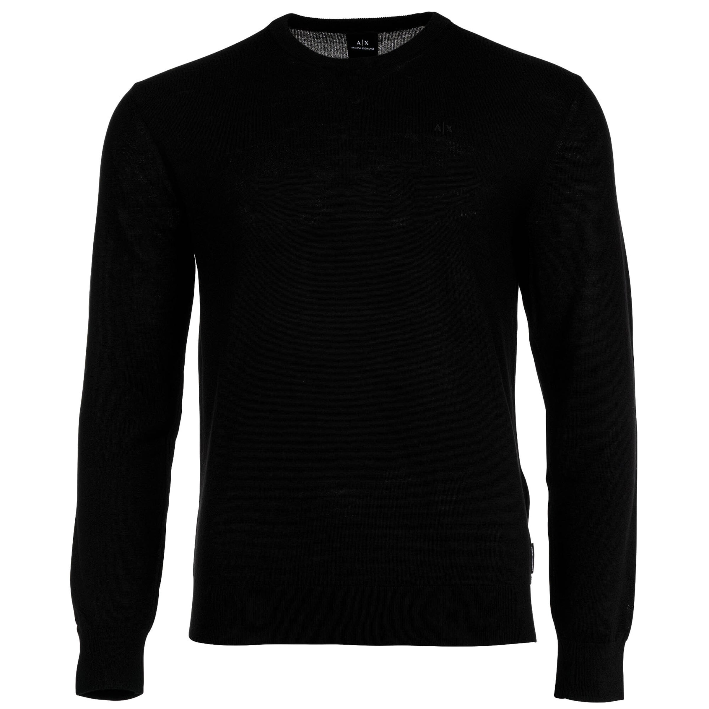 ARMANI EXCHANGE Sweater in Black ABOUT YOU