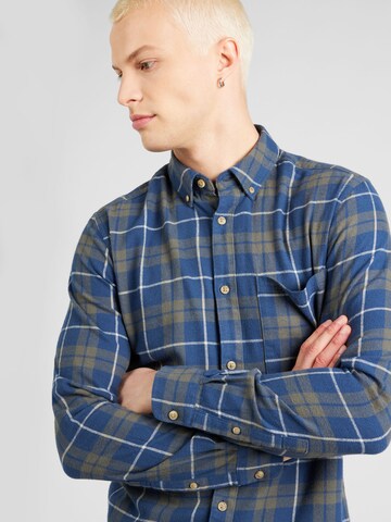 Only & Sons Slim fit Button Up Shirt 'RAL' in Blue