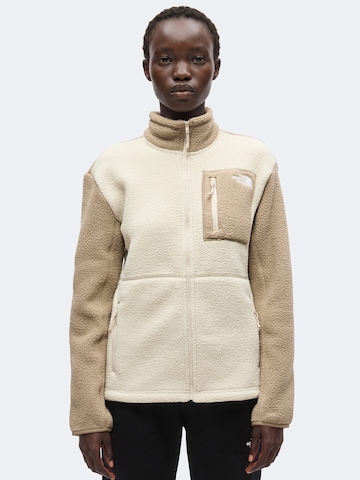 Veste en polaire fonctionnelle 'YUMIORI' THE NORTH FACE en gris : devant