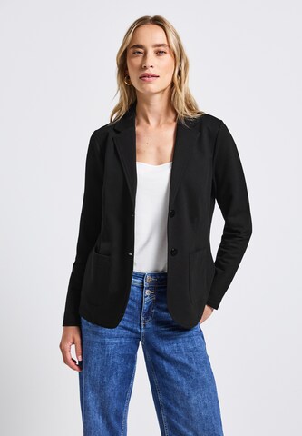 STREET ONE Blazer in Schwarz: Vorderseite