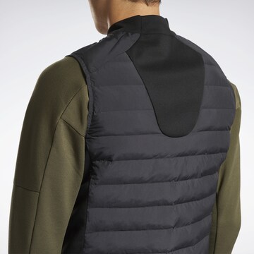 Gilet de sport 'DMX Training Hybrid' Reebok en noir