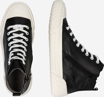 CAPRICE Sneakers hoog in Zwart