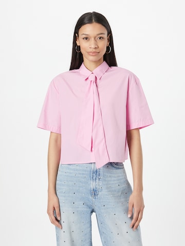 MAX&Co. Μπλούζα 'TETTO' σε ροζ: μπροστά