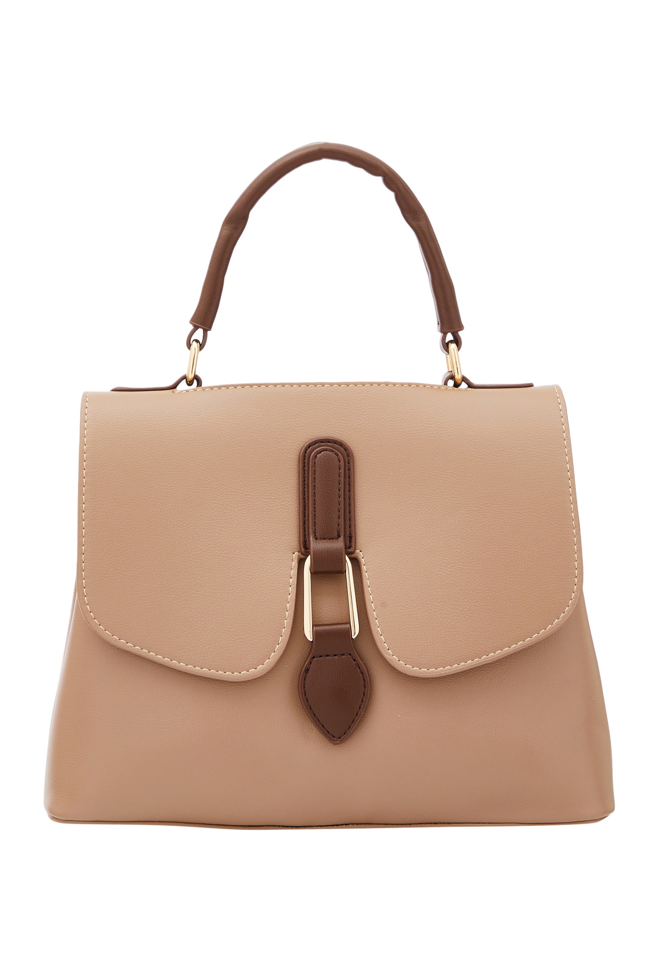 Usha Τσάντα χειρός σε σκούρο μπεζ, Άποψη προϊόντος