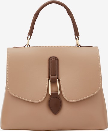 Usha Handbag in Beige: front