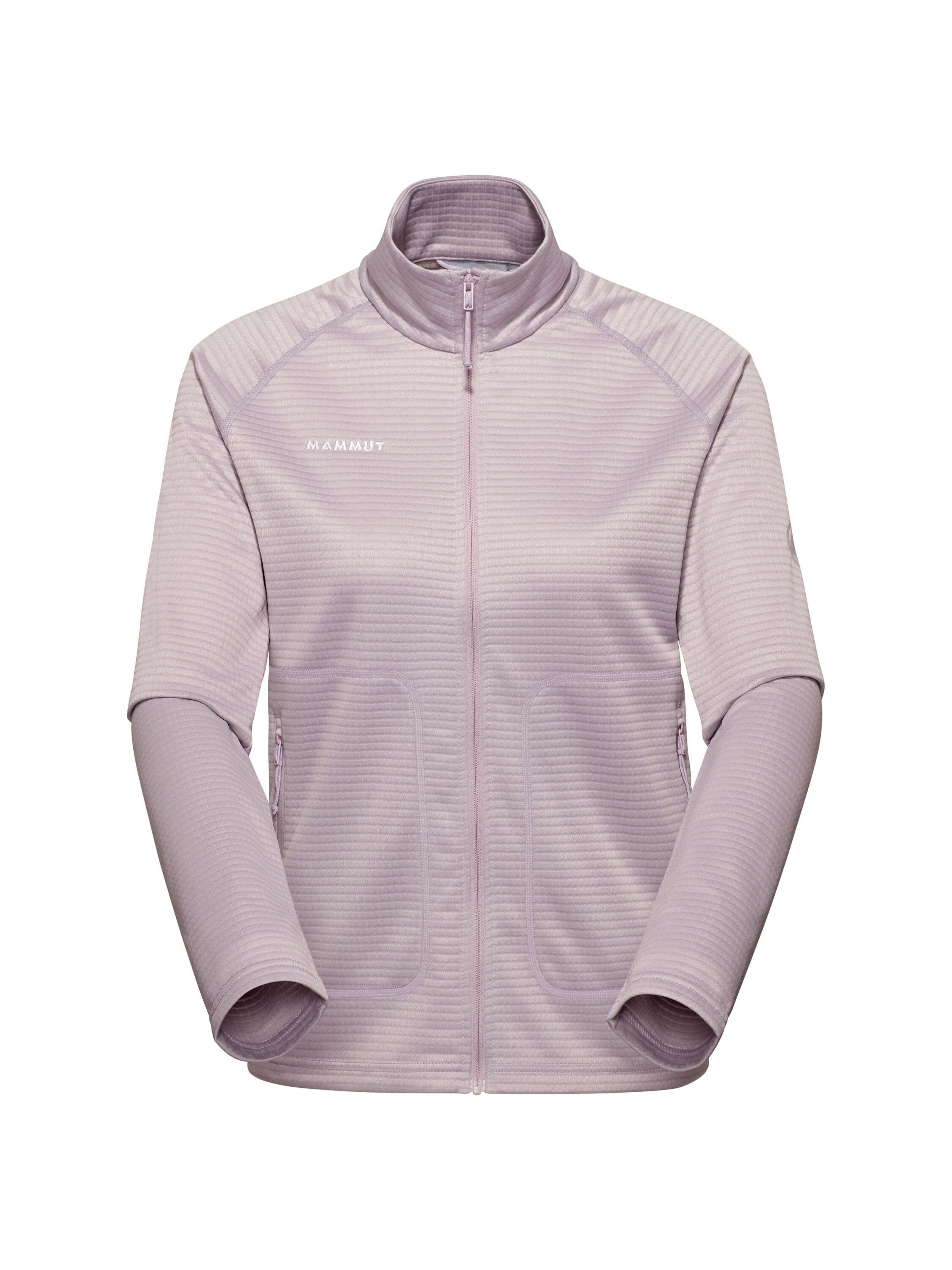 MAMMUT Funktionsfleecejacke in Lila: Vorderseite