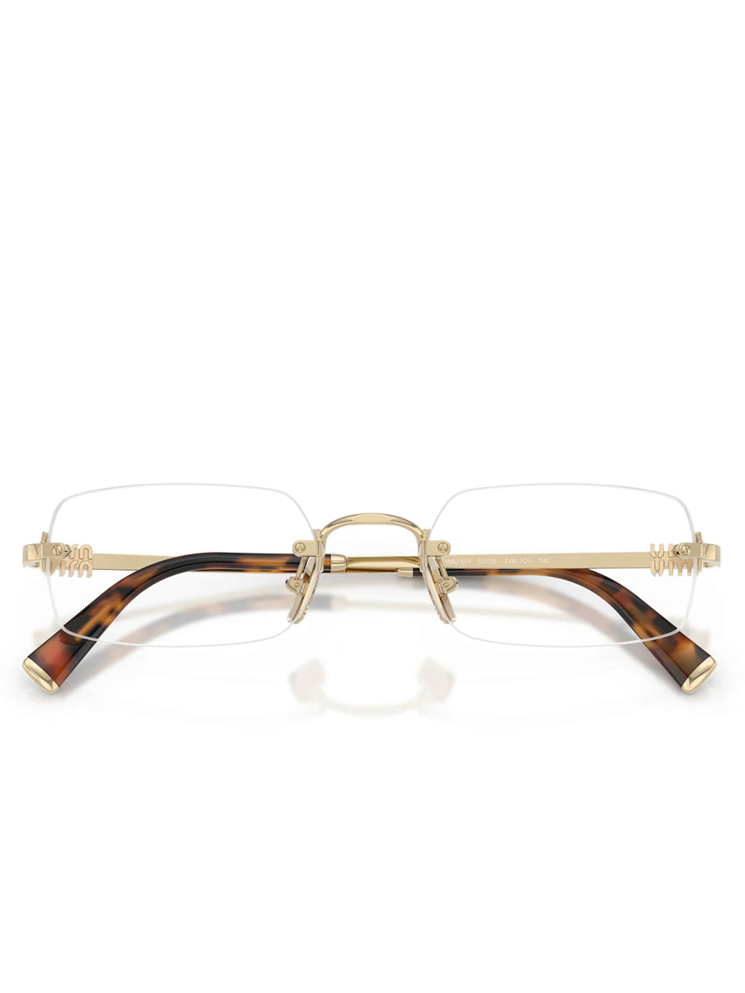 Miu Miu Briller 'Miu Miu  MU50YV ZVN1O1' i guld