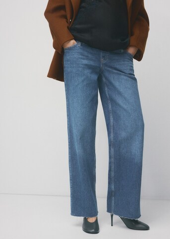 MANGO Regular Jeans 'Cathemum' in Blue: front