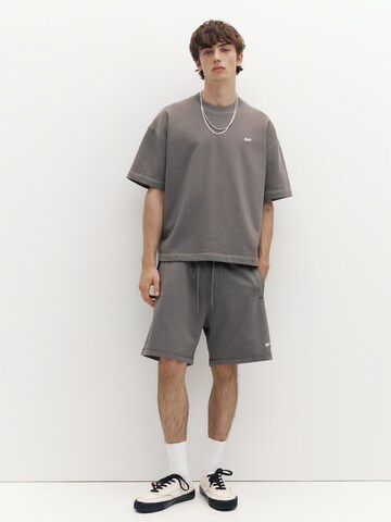 Pull&Bear Shirt 'STWD' in Grijs