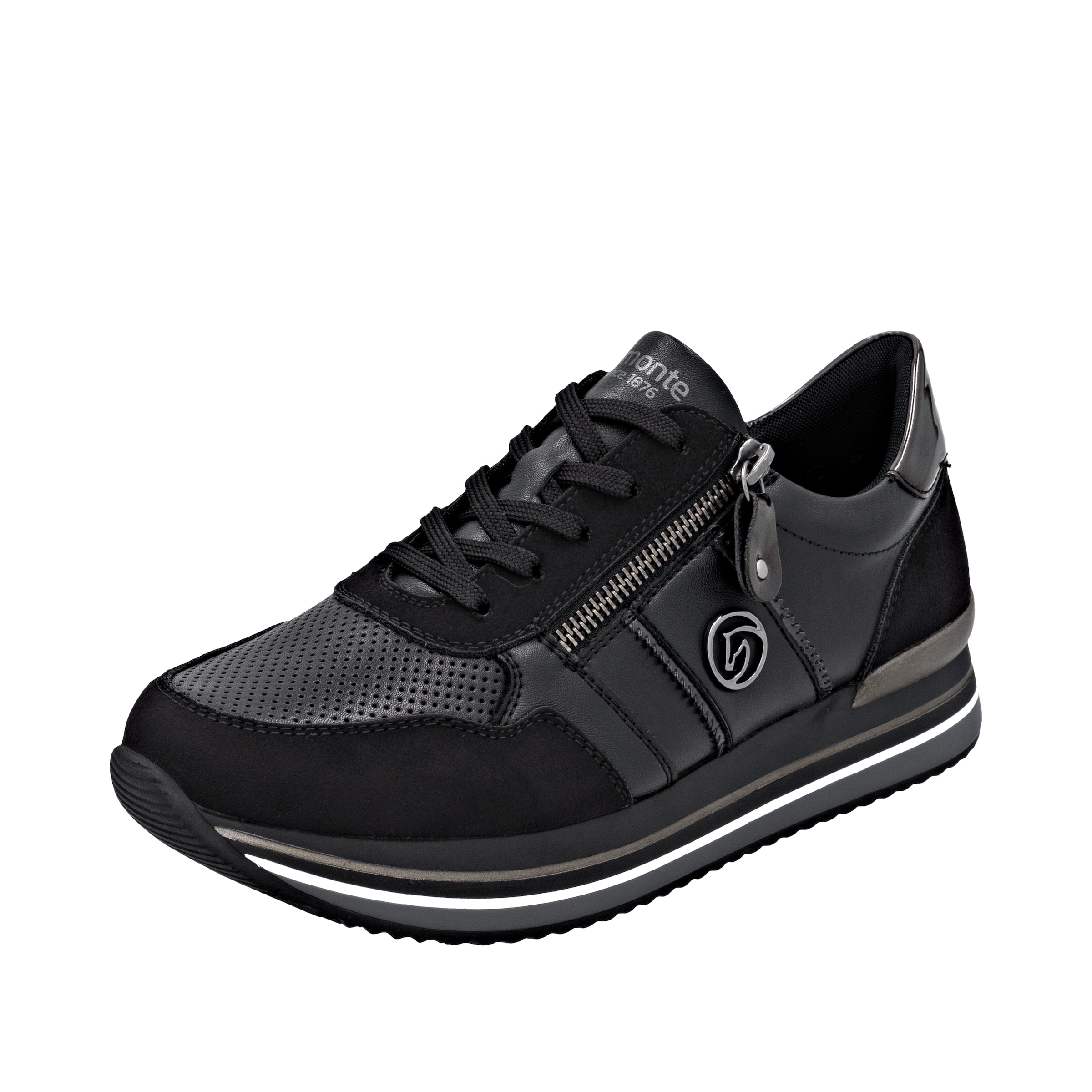 REMONTE Sneaker 'D1327' in Schwarz: Vorderseite