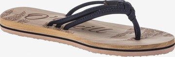 Flip-flops 'Ditsy' de la O'NEILL pe negru