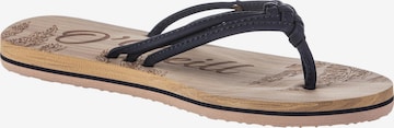 O'NEILL T-Bar Sandals 'Ditsy' in Black