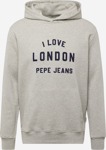 Pepe Jeans Sweatshirt in Grey: front