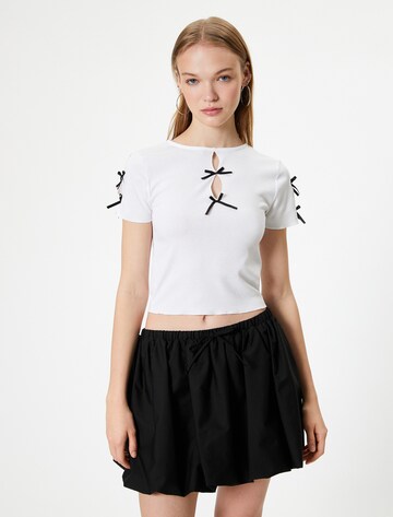 Koton Shirt in Wit: voorkant