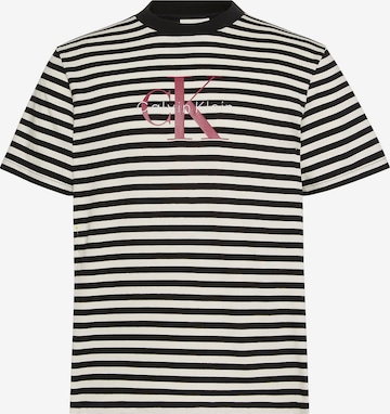 T-Shirt Calvin Klein Jeans en noir : devant