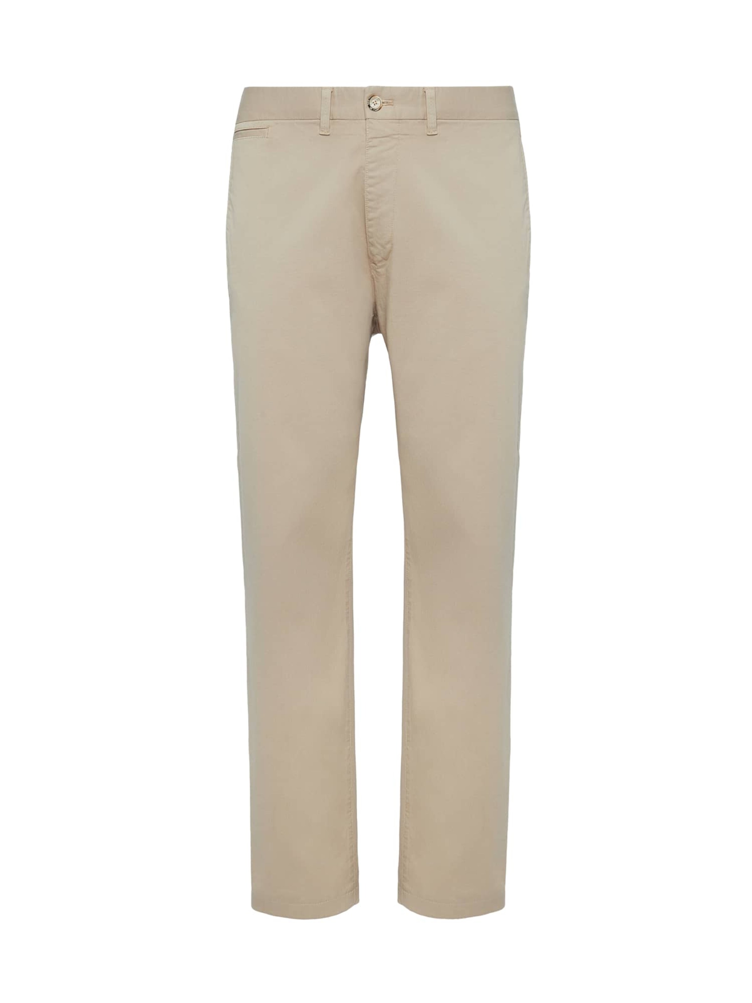 Boggi Milano Slimfit Chino kalhoty – béžová: přední strana