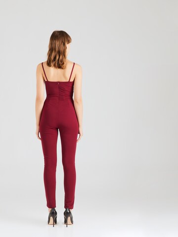 Tuta jumpsuit 'RIMI' di WAL G. in rosso