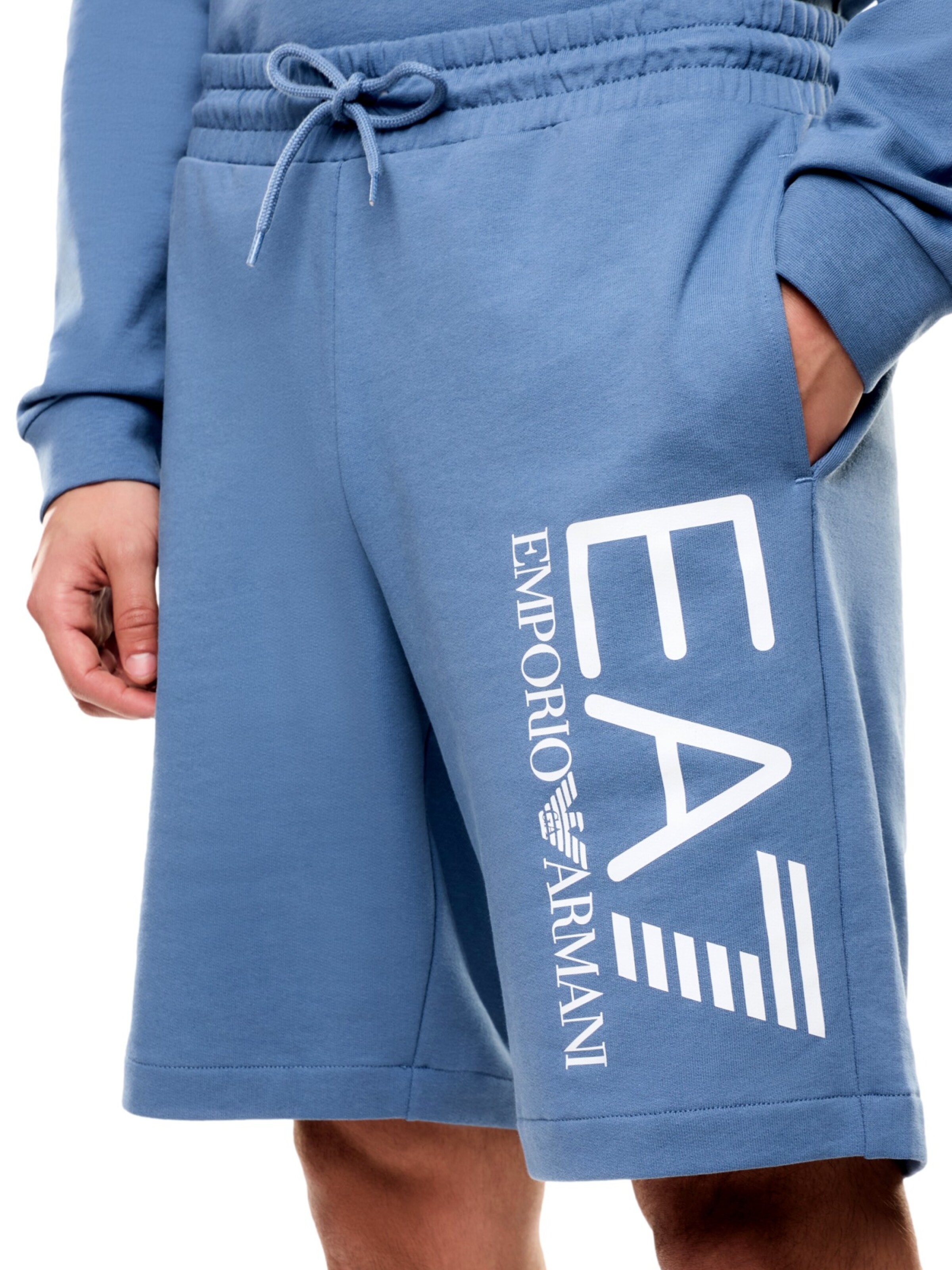 EA7 Emporio Armani regular Bukser i blå