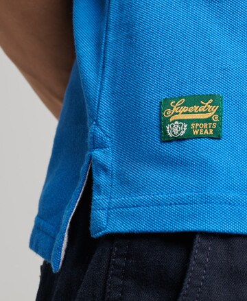 Superdry Poloshirt in Blau