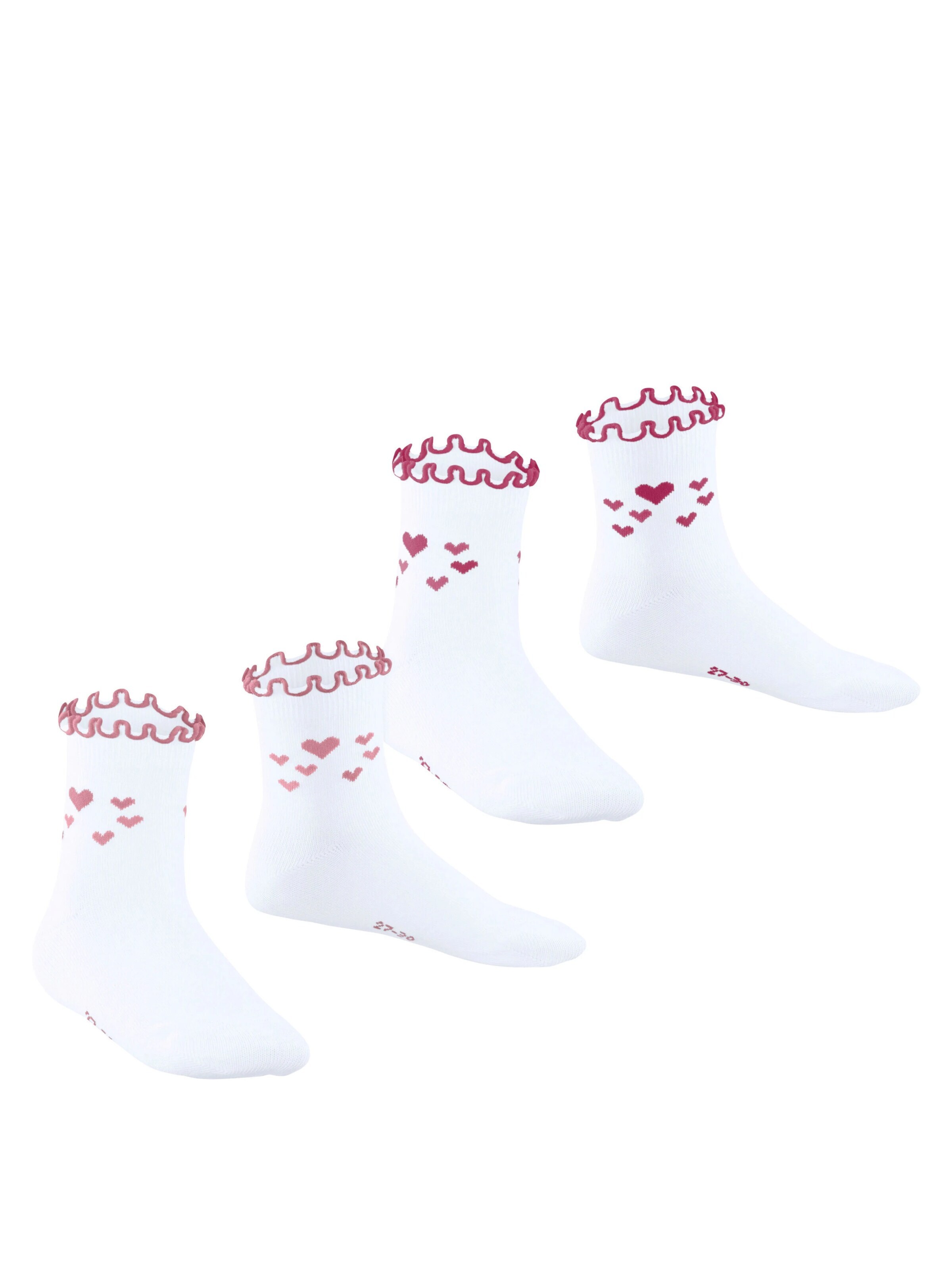 ESPRIT Socken 'Lovely Heart 2-Pack'‌‌‌‌‌‌‌‌‌‌ in Mischfarben