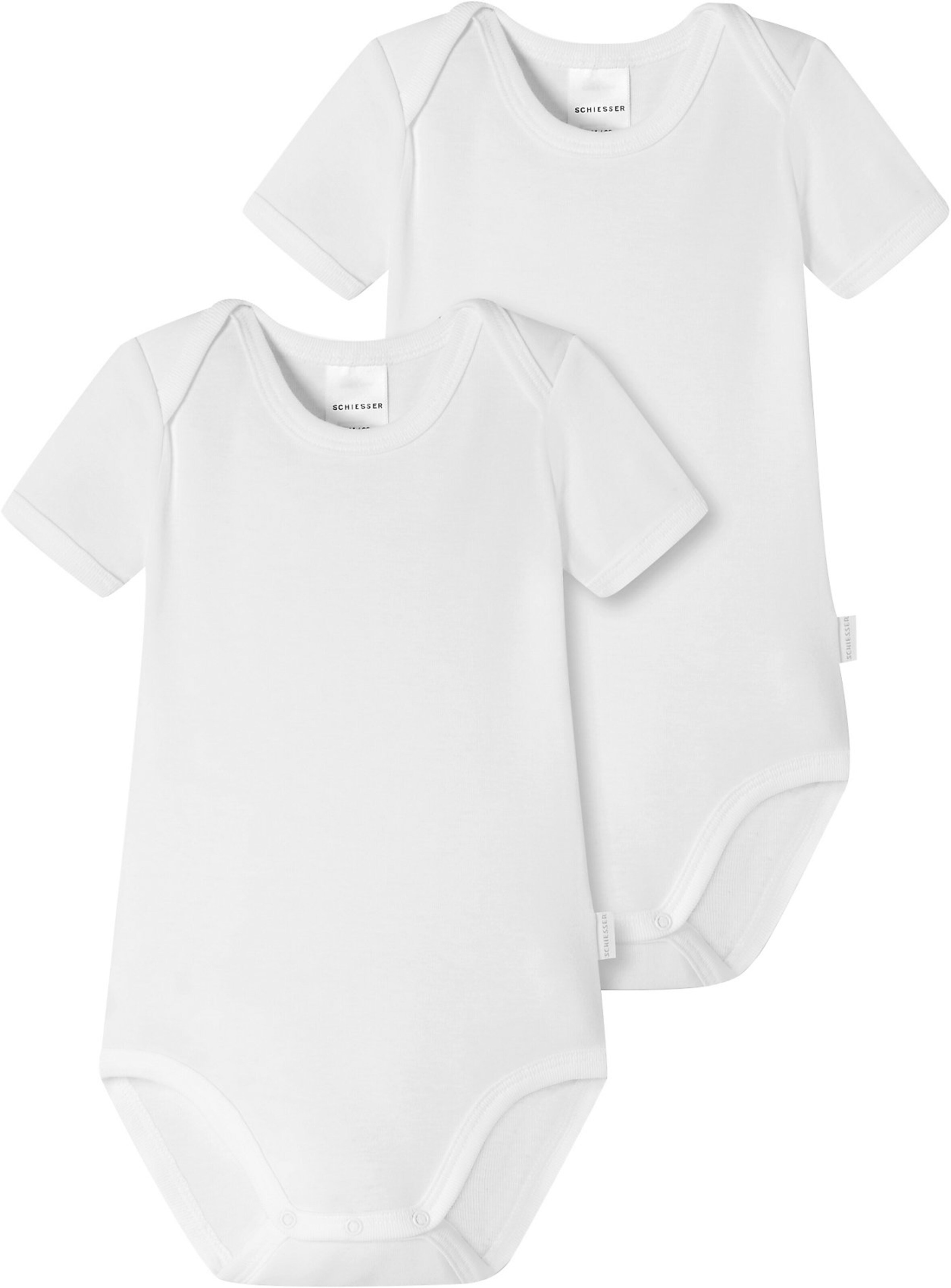 Barboteuse / body ' Original Classics ' SCHIESSER en blanc : devant