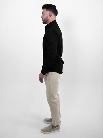Vercate Regular Fit Businesshemd 'No. 8' in Schwarz