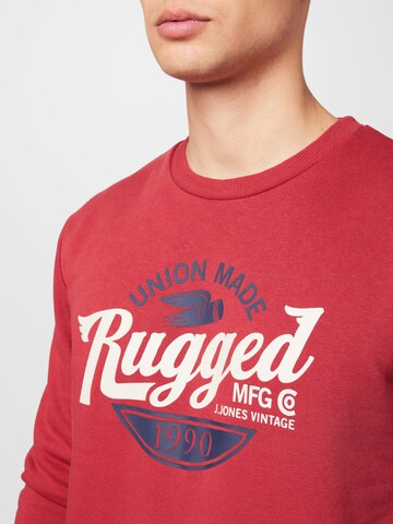 JACK & JONES Sweatshirt in Red