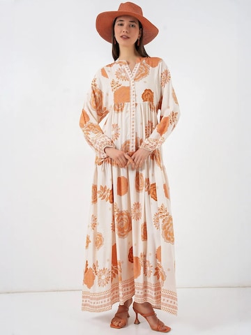 Bigdart Dress in Orange: front
