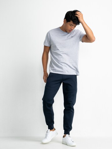 Petrol Industries Tapered Trousers in Blue