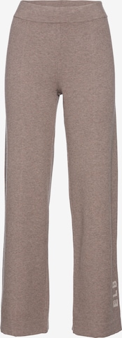 Pantalon Elbsand en beige : devant
