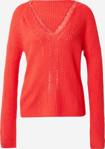 VILA Sweater 'OA' in Red: front