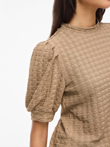 VILA Blouse 'VIRIK' in Brown