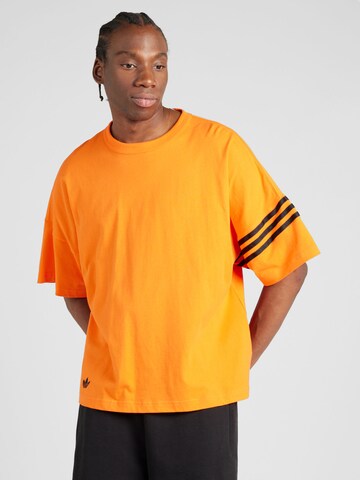 ADIDAS ORIGINALS Shirt 'Adicolor Neuclassics' in Oranje: voorkant