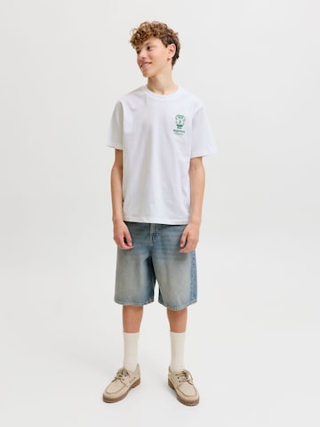 T-Shirt Jack & Jones Junior en blanc