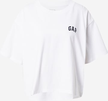 GAP Shirt in Wit: voorkant