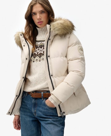 Superdry Winterjas 'Everest' in Wit
