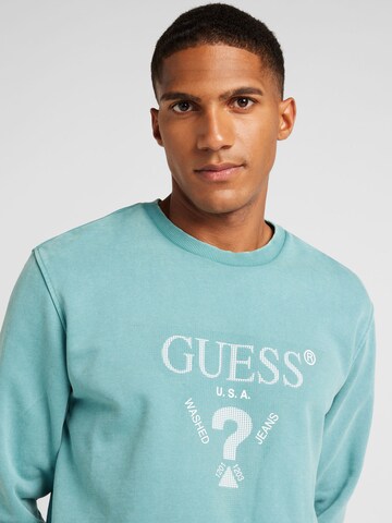 GUESS - Sudadera en azul