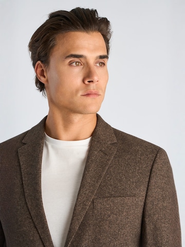Lindbergh Regular fit Business-colbert in Bruin