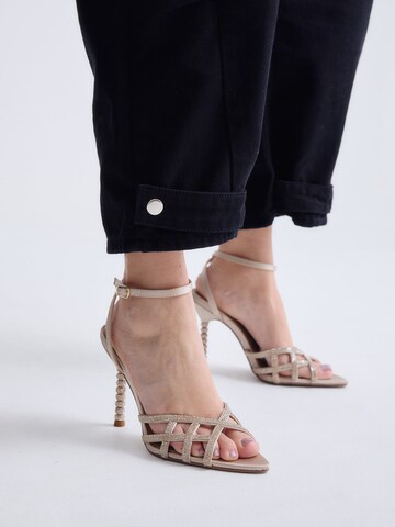 EXE Sandalen met riem 'JOY-959' in Beige