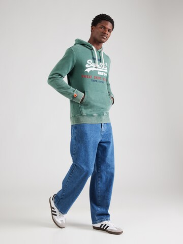 Superdry Mikina 'Cali' – zelená