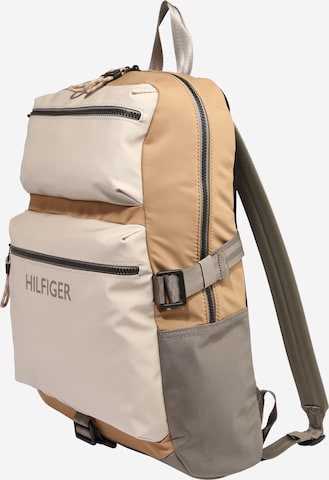 TOMMY HILFIGER Backpack in Beige: front