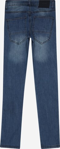 STACCATO Slimfit Jeans i blå