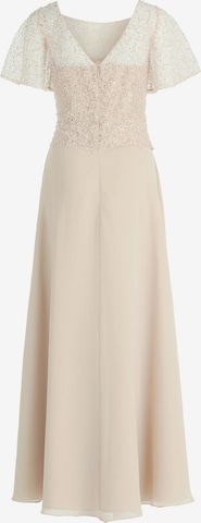 Vera Mont Evening Dress in Beige